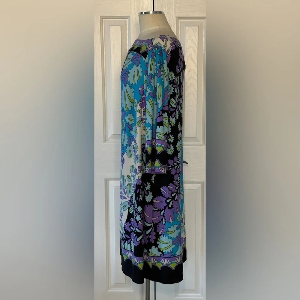 Dressbarn Abstract Print Shift Dress – Size 20W